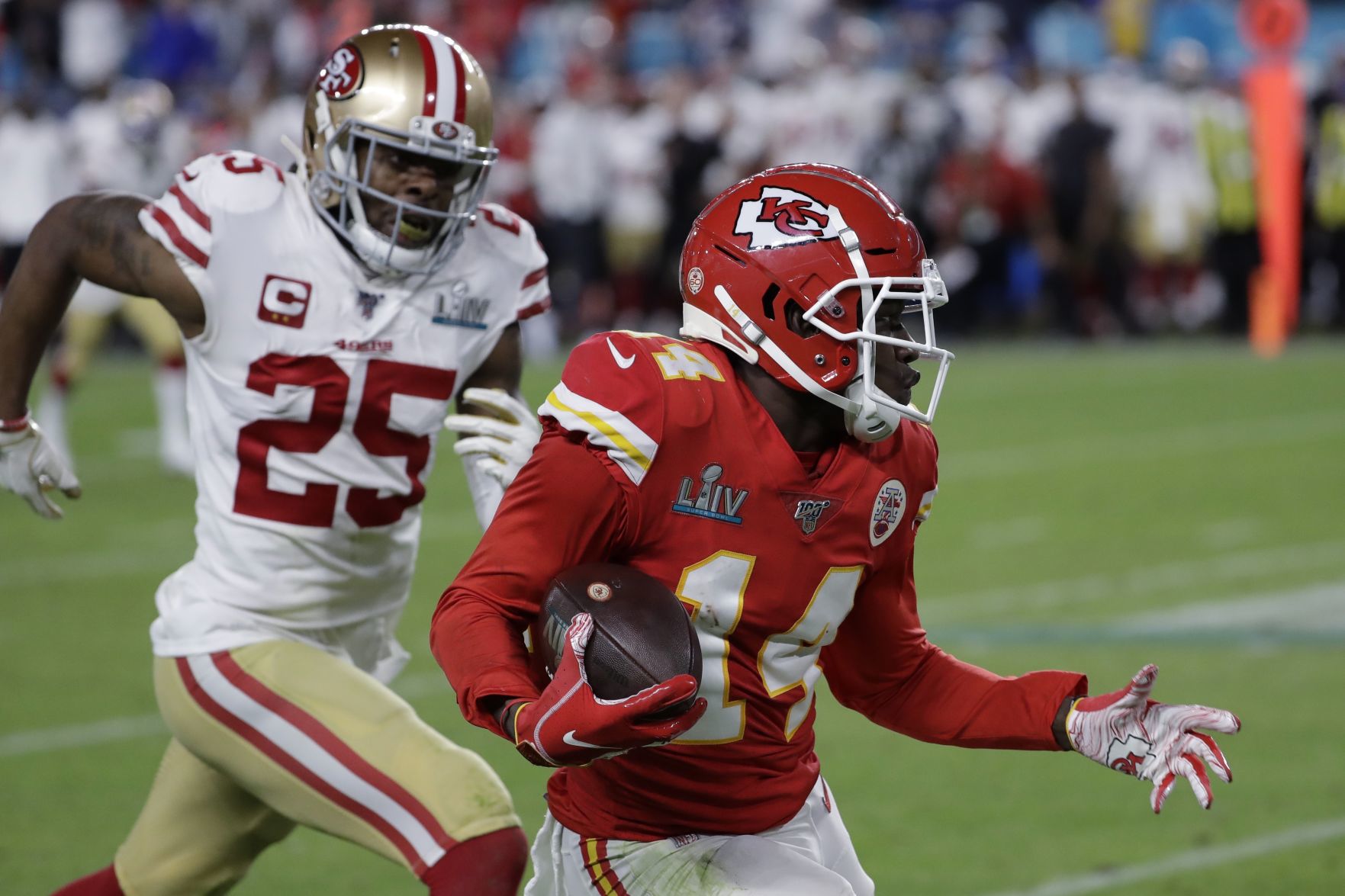 49ers Chiefs Super Bowl Football